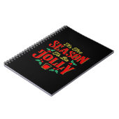 Kerstmis Is Het Seizoen Notitieboek (Linkerzijde)