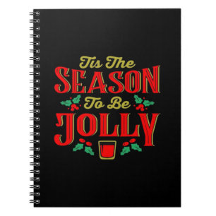 Kerstmis Is Het Seizoen Notitieboek