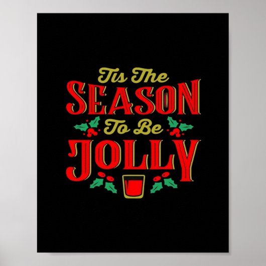 Kerstmis Is Het Seizoen Poster (Voorkant)