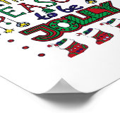 Kerstmis Is Het Seizoen Poster (Hoek)