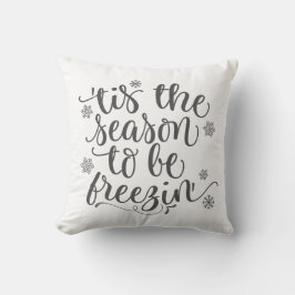 Kerstmis is het seizoen van de invriezing kussen