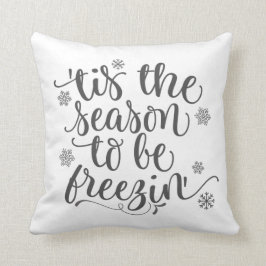 Kerstmis is het seizoen van de invriezing kussen