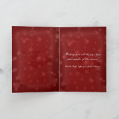 Kerstmis is in de lucht... feestdagen kaart (Binnen)