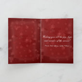 Kerstmis is in de lucht... feestdagen kaart (Binnen)