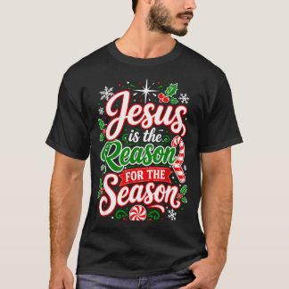 Kerstmis is Jezus de reden voor het seizoen T-shirt