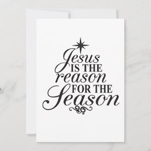 Kerstmis is Jezus Kaart