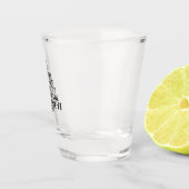 Kerstmis is Jezus Shot Glas (Rechts)
