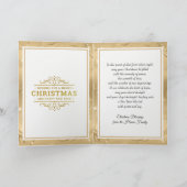  kerstmis is klassiek religieus notitiekaartje (Binnen)