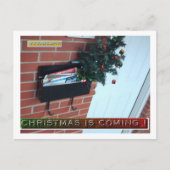 KERSTMIS IS KOMEND BRIEFKAART DOOR JOKEAPPTV TM (Voorkant)