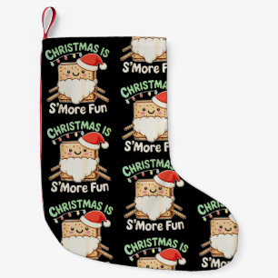 Kerstmis Is Leuker Met S'more Santa Hoed Kamperen Kleine Kerstsok