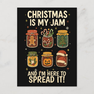 Kerstmis is mijn ding – Grappige feestelijke versp Feestdagenkaart