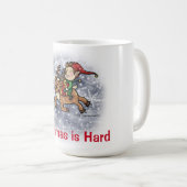 Kerstmis is moeilijk - Ernie en Ralph Blizzard Mok (Voorkant rechts)