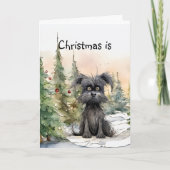 Kerstmis is niet voor jou, dat is oké kaart (Voorkant)