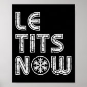 Kerstmis is nu grappig poster (Voorkant)