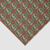 Kerstmis is ook voor Beagles Tissuepapier (Detail)