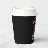 Kerstmis is Poeslief en Helder Katten Kerstmis Papieren Bekers (Rechts)