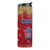 Kerstmis is te weinig gezegd, niemand ooit thermosbeker (Gedraaid links)