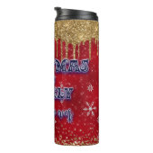 Kerstmis is te weinig gezegd, niemand ooit thermosbeker (Geroteerd rechts)