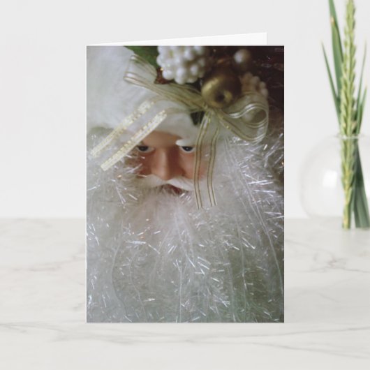 KERSTMIS IS TIJD OM NA TE DENKEN OVER "JIJ" FEESTDAGEN KAART (Voorkant)