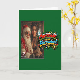 Kerstmis is voor iedereen! kaart