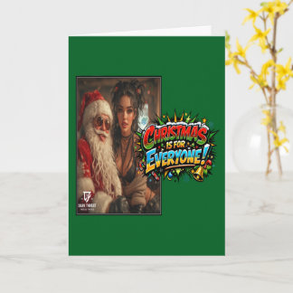 Kerstmis is voor iedereen! kaart