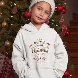 KERSTMIS IS VOOR JEZUS Schattige Christelijk Meisj