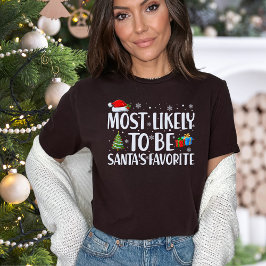 Kerstmis is waarschijnlijk het favoriete grappige t-shirt