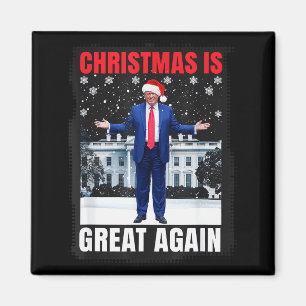 Kerstmis is weer geweldig Grappig Donald Trump Chr Magneet
