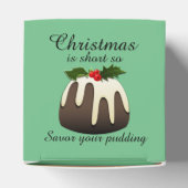 "Kerstmis is zo kort dat je zo brutaal bent" Bedankdoosjes (Bovenkant)