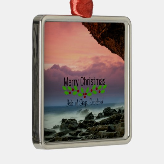 Kerstmis, Isle of Skye, Schotland, Metalen Ornament (Rechts)