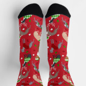Kerstmis Italiaanse Greyhound Dog Socks Sokken (Top)