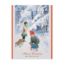 Kerstmis Jenny Nyström Kinderen die onder de noeme