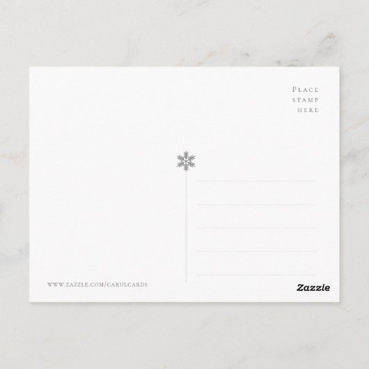 Kerstmis Jenny Nyström Lively sleigh CC0079 Briefkaart (Achterkant)