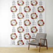 Kerstmis | JESUS IS DE REDE | Kerstkrans Wandkleed (In situ)