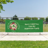 Kerstmis JESUS IS DE REDEN Spandoek (Insitu)