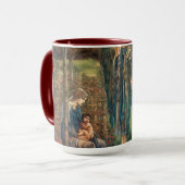 Kerstmis Jezus Adoratie Jones Mok (Voorkant links)