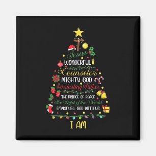 Kerstmis Jezus Bijbel Namen Kerstboom Sh Magneet