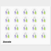 Kerstmis Jezus is de reden Ronde sticker (Vel)