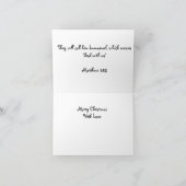 Kerstmis Jezus Kaart (Binnen)