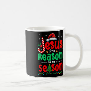Kerstmis Jezus Kleding Trots Rede Voor Seizoen Ker Koffiemok
