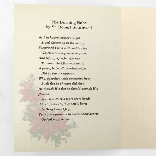 Kerstmis Jezus Maagd Maria Jozef Drieluik Wenskaart (Binnenzijde eerst)