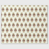 Kerstmis Jezus Maria Jozef Geboorte Cadeaupapier (Vlak)