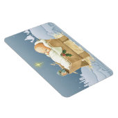 Kerstmis: Jezus Nativiteit 4 x 6 magneet (Rechterzijde)