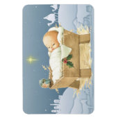 Kerstmis: Jezus Nativiteit 4 x 6 magneet (Verticaal)