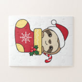 kerstmis jigzaag puzzel legpuzzel (Horizontaal)