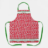 Kerstmis Jingle Bells gepersonaliseerd Apron Schort (Voorkant)