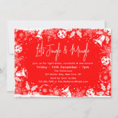 Kerstmis: Jingle en Mingle Fun Modern Winter Kaart (Voorkant)