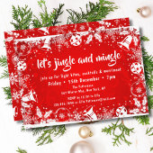 Kerstmis: Jingle en Mingle-kerstfeest Kaart