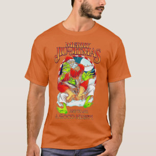 Kerstmis Jiu Jitsu Merry Jiu jitmas T-shirt