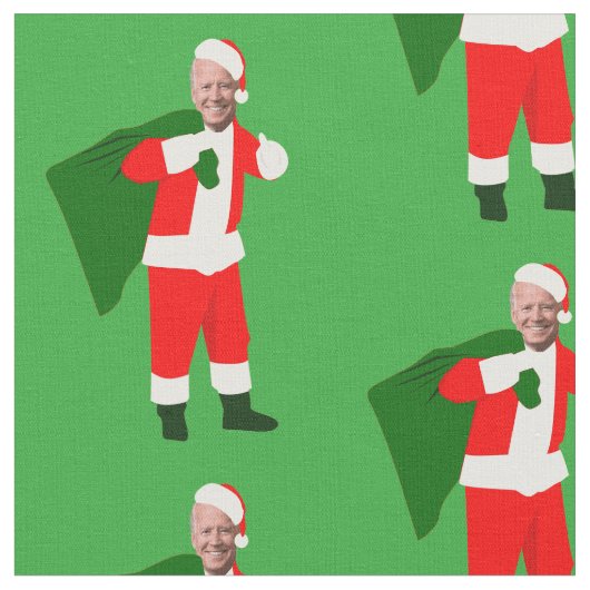 kerstmis joe biden santa stof (Close Up)